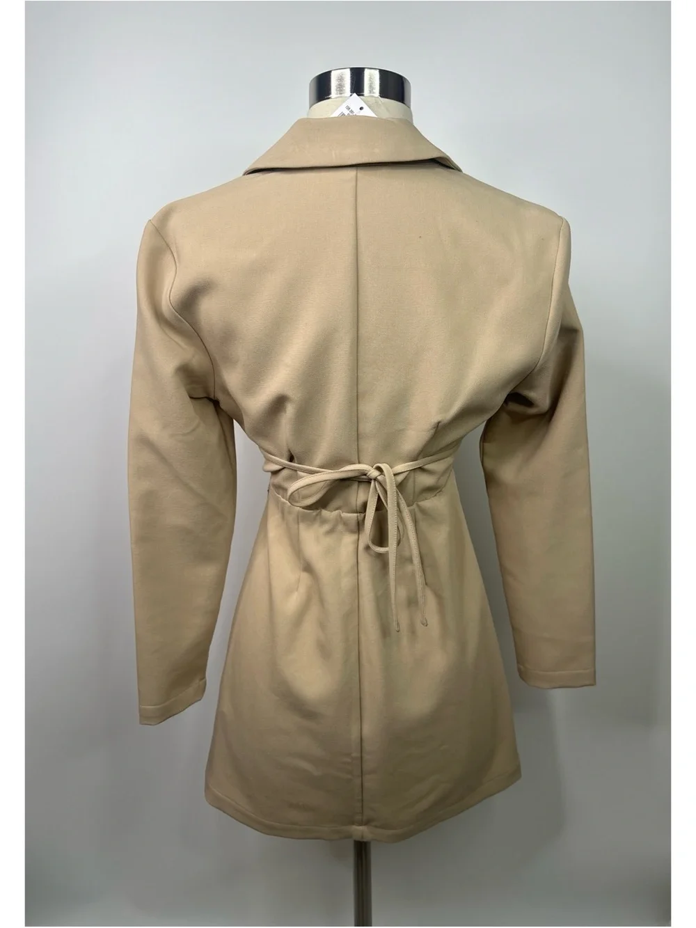 Abercrombie & Fitch Cutout Blazer Long Sleeve Mini Dress
